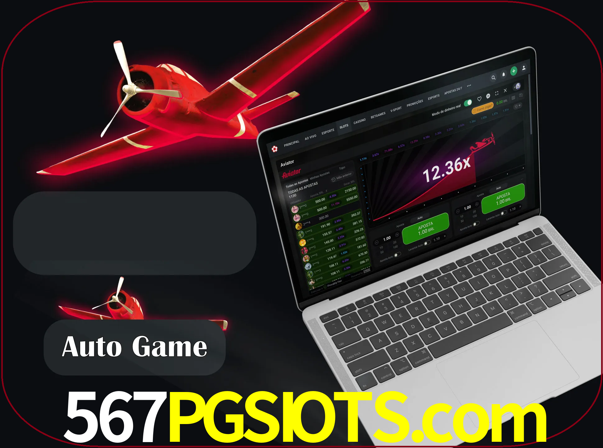 No modo automático, os jogos apostam e sacam seu dinheiro automaticamente.