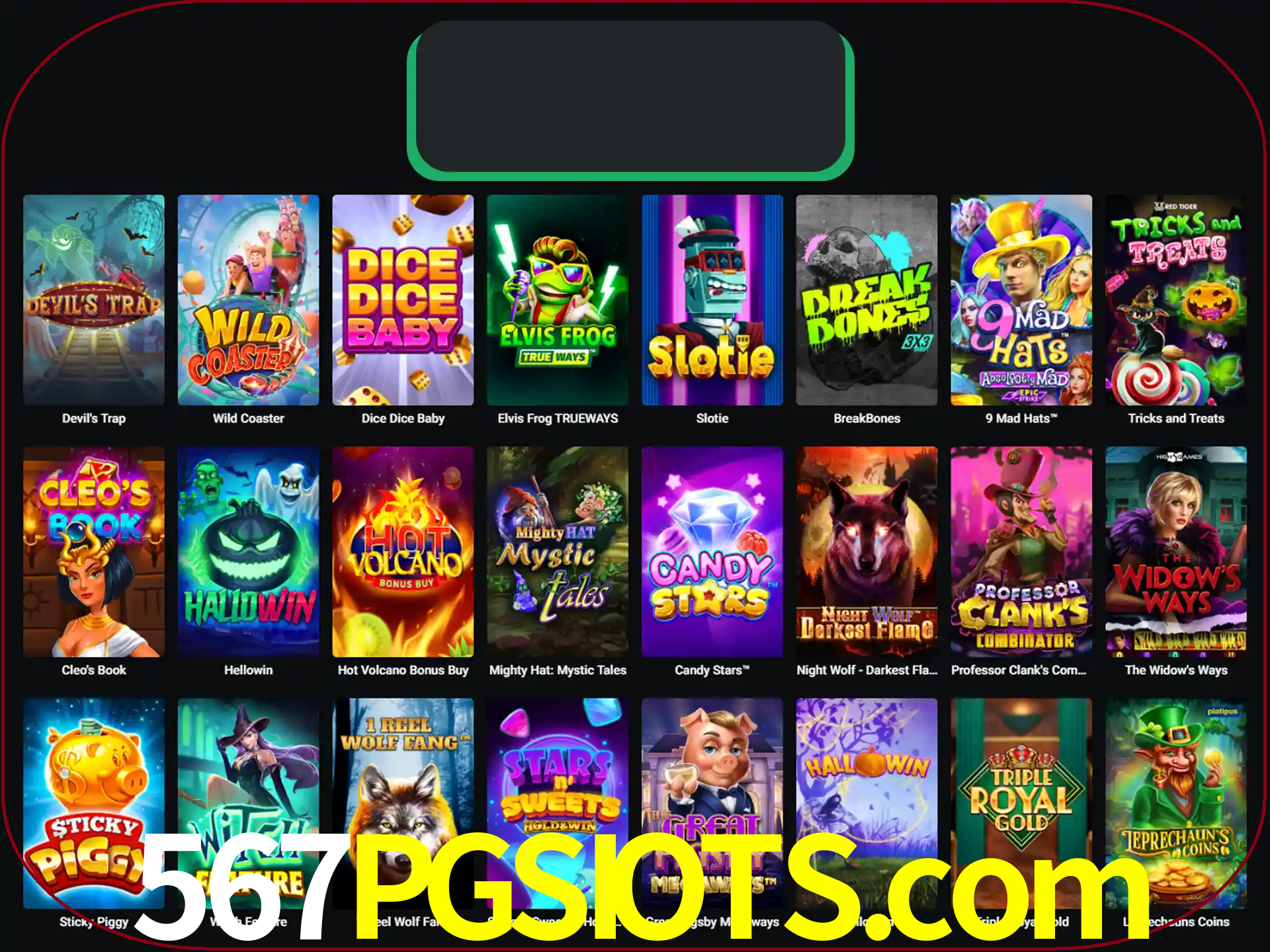 Procure por seus amados jogos de slot.