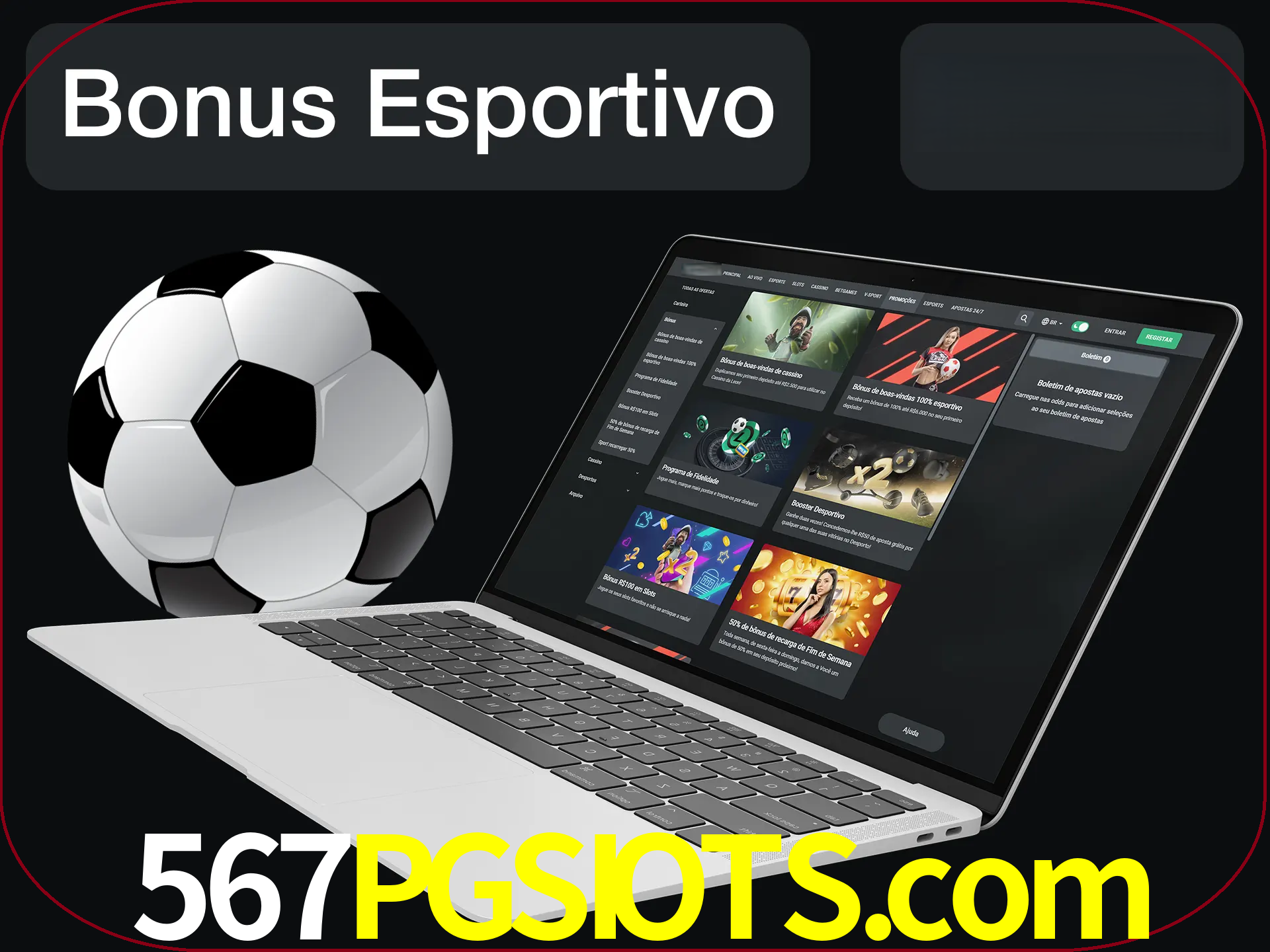 Antes de começar a apostar, use o bônus esportivo.
